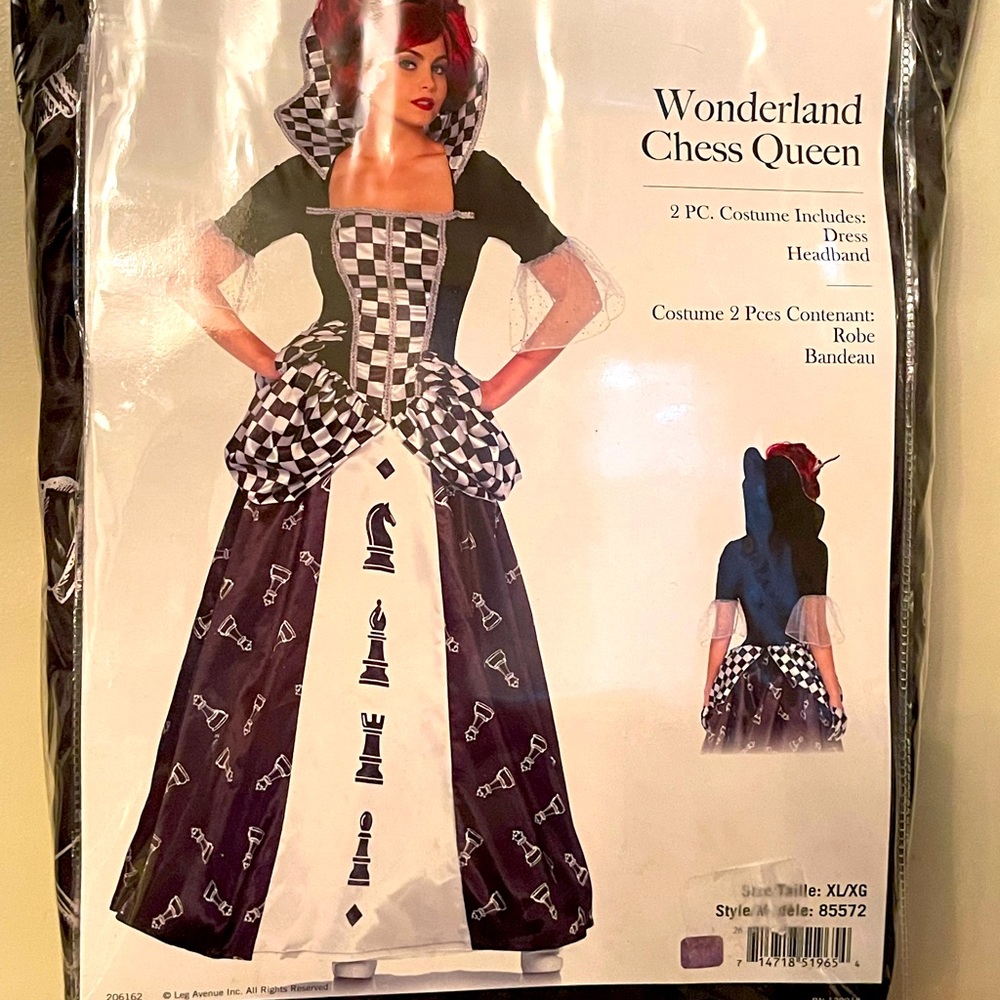 Brand New Queen of Chess Costume